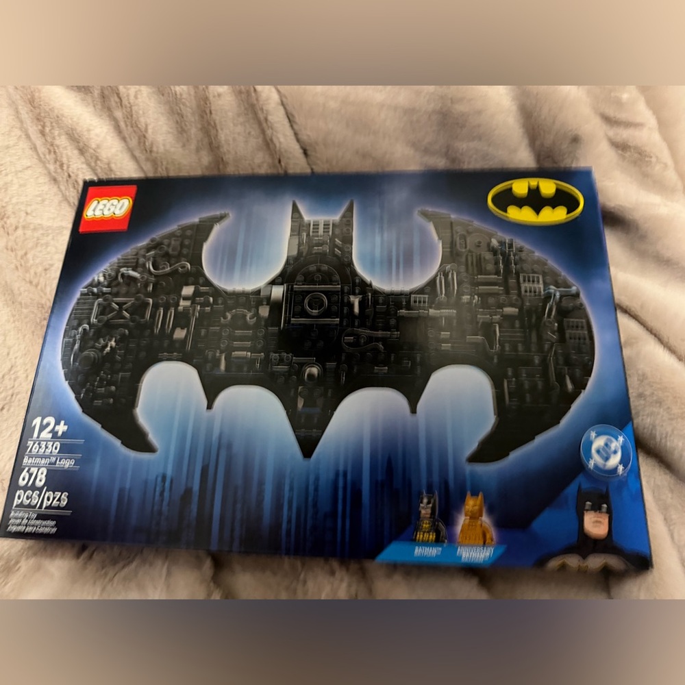 LEGO Batman Black Bat-Signal Logo Building Set Released 3/1/2026
